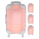 thumbnail image 1 of maletas de maquillaje de simulación, caja de almacenamiento para pestañas postizas, estuche de viaje para maquillaje, contenedores portátiles para pestañas, envases vacíos, mini maletas., 1 of 6