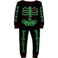 thumbnail image 4 of Bjutir Boys Girls Pajama Sets Family Feeling Kids Toddler Skeleton Pajamas Sets For Toddler Glow In The Dark, 4 of 9