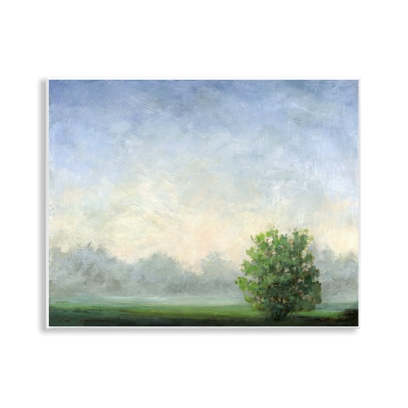 Stupell Industries Contemporary Serene Morning in Countryside Wall Plaque Art, 14 x 11, by Ashley Davis