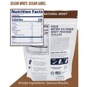 POWER PLAY FUEL Cold Micro-Filtered Whey Protein Isolate Powder, Chocolate 16oz