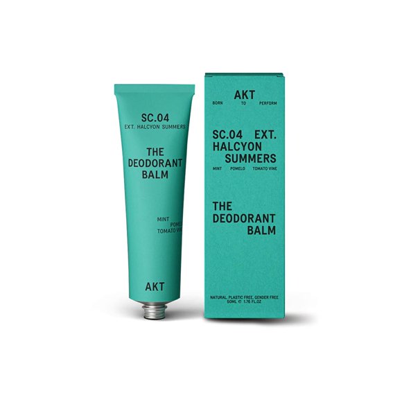 AKT le Baume Déodorant. Déodorant Naturel Multi-Usage Primé. Sans Plastique. Sans Genre. Sans Aluminium. 100 % Efficace - 1 tube Dure jusqu'à 3 Mois. SC.04 HALCYON Étés. 1,7 Once