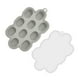 thumbnail image 1 of Moldes de silicona para hacer hielo Cateissary Cocina y Comedor Gris humo, 1 of 6