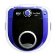 thumbnail image 2 of Pyle Upgraded Version Portable Washer - Top Loader Portable Laundry, Mini Washing Machine, Quiet Washer, Rotary Controller, 110V - for Compact Laundry, 4.5 Lbs. Capacity, Translucent Tubs - PUCWM11.5, 2 of 8