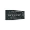 thumbnail image 2 of Wild Apple Portfolio 'Train Blueprint II Black' Canvas Art, 2 of 3