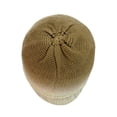 thumbnail image 4 of Gravity Threads Women's 2 Tone Beanie Chic Gradient Design, Beige/Ivory, 4 of 4