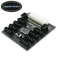 thumbnail image 1 of Jinnoda 4pin+6pin ATX Power Supply Breakout Board Adapter for Mining PC Connector, 1 of 9