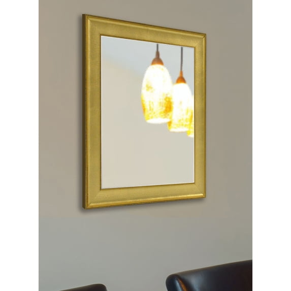 Rayne Mirrors American Made Rayne Vintage Gold Vanity Wall Mirror