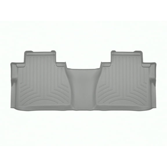 WeatherTech Custom Fit FloorLiners compatible with 2014-2021 Toyota Tundra - 2nd Row, Grey