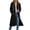 Black, variant on Luwomo Leisure Jackets for Womens Loose Fit Long Sleeve Hooded Zippered Long Cardigan Sweatershirt Coat Blouses Black,L
