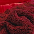 thumbnail image 3 of JML 2 Piece Sherpa Fleece Borrego Blanket,Thick Warm Baby Borrego Blanket,Twin Size 60" x 80", 3 of 4