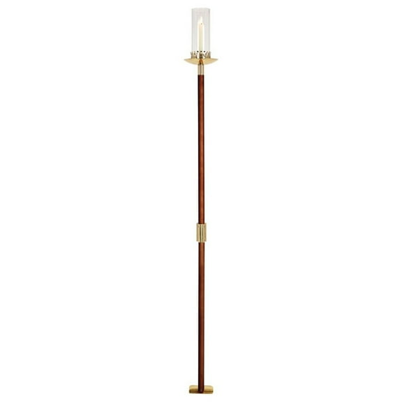 Fl Pew End Candlestick-62"H