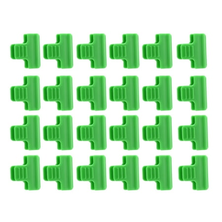 

Tomato Clamp Lamination Film Buckle Seedling Reinforcement Clips 24pcs Anti-bending Greenhouse Accessories
