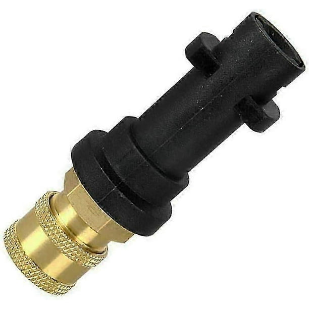 Pressure Washer Gun Adapter with 1/4\' Female Quick Connect Fitting Fits Karcher/Krcher K Series Pressure Washers K2, K3, K4, K5, K6, K7