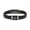 Black-Be STRONG and COURAGEOUS, variant on VEEDOFA Men's Triple Braided Leather Bracelet, Engraved "Love You Forever" Stainless Steel Clasp, Romantic Gift for Him