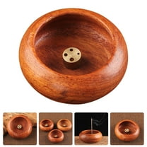 PBPBOX Decorative Brown Bowl Shaped Incense Burner for Home and Yoga