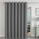 thumbnail image 1 of Cortinas Blackout Joydeco para puertas corredizas para patio, 100 x 213 cm, color gris, 1 of 5