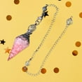 thumbnail image 2 of tredstone Crystal Pendulum Natural Stone Pendulums Pendant for Divination Dowsing, 2 of 9