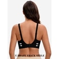 thumbnail image 3 of MANIFIQUE Jelly Bras for Women Deep V Bras No Underwire Scalloped Push Up Wireless Bralettes Seamless Soft Comfort Everyday Tshirt Bra, 3 of 6
