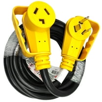 Parkworld 66020 EV Extension Cord, Dryer 3-Prong NEMA 10-30 Extension Cord, EV 10-30P to 10-30R, 30A, 125V/250V, 7500W (25FT)