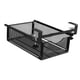 thumbnail image 4 of Cesta de almacenamiento debajo del estante, resistente, para armario, dormitorio o alacena. Negro ajustable, 4 of 8