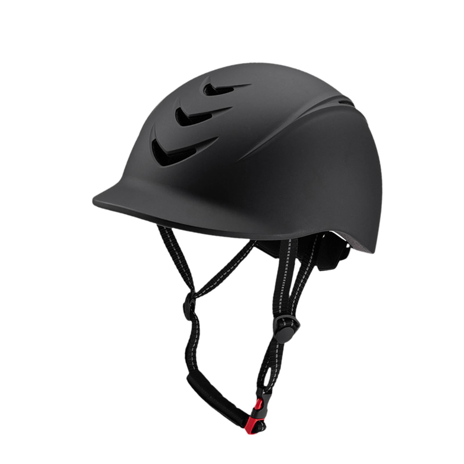GARENDE Equestrian Helmet Adjustable with Removable Liner Summer Horse Riding Helmet black