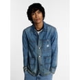 thumbnail image 2 of Kacey Lee Men's Denim Chore Jacket, Sizes S-2XL, 2 of 6