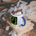thumbnail image 5 of 3dRose, Black Labrador Retriever, 11oz Two-Tone Blue Mug, 5 of 7