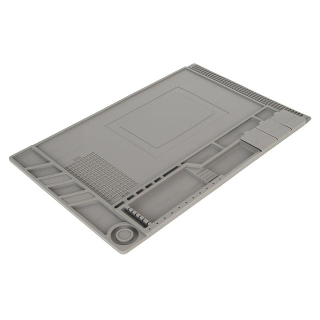 Phone Insulation Pad, Silicone Repair Insulation Pad Nonslip Heat 17.72 X 11.81in For Phone And Computer Repair