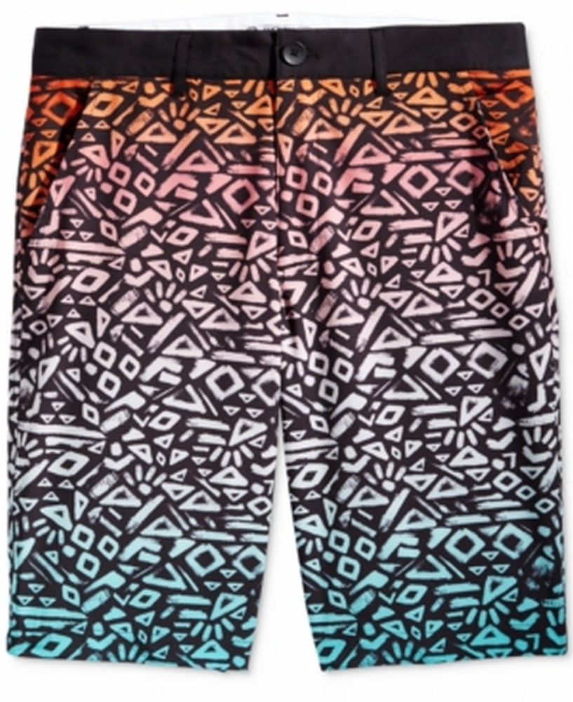 American Rag American Rag Mens Stars & Fruit Swim Bottom Trunks Black