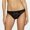Black, variant on Felina Parisienne Sheer Lace Bikini Panty