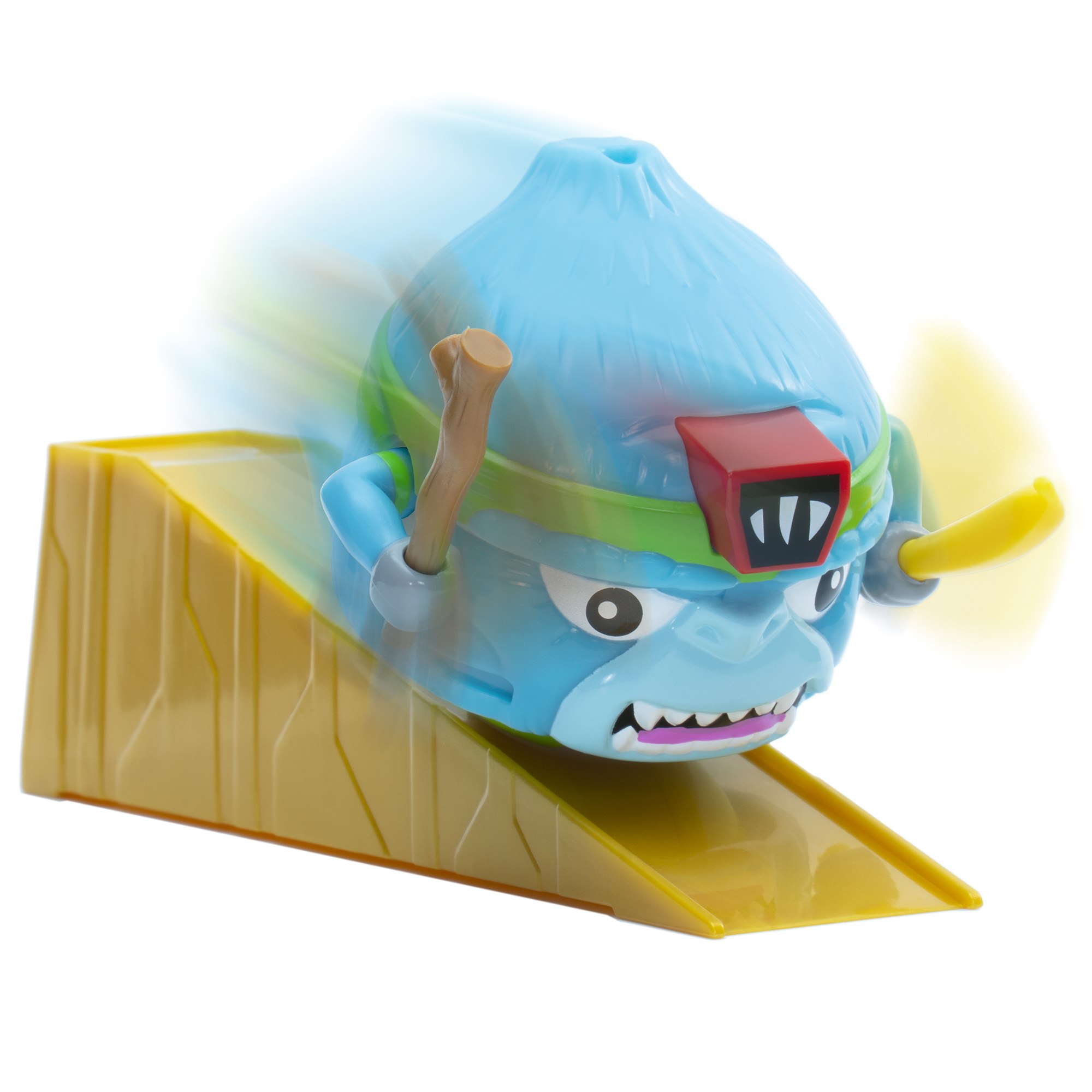 Battle Ballz: Training Pack - Bruiser - Weapon Wielding Toy Gorilla, Rolling Colorful Ball Character, Training Ramp, Blow Your Lid Button, Kids 3+