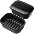 thumbnail image 1 of Jabonera para Viaje, Estuche para Jabón Sólido con Tapa y Capa de Drenaje, Jabonera Portátil a Prueba de Fugas, Contenedor de Jabón Plástico para Maleta, Caja Resistente, 1 of 4