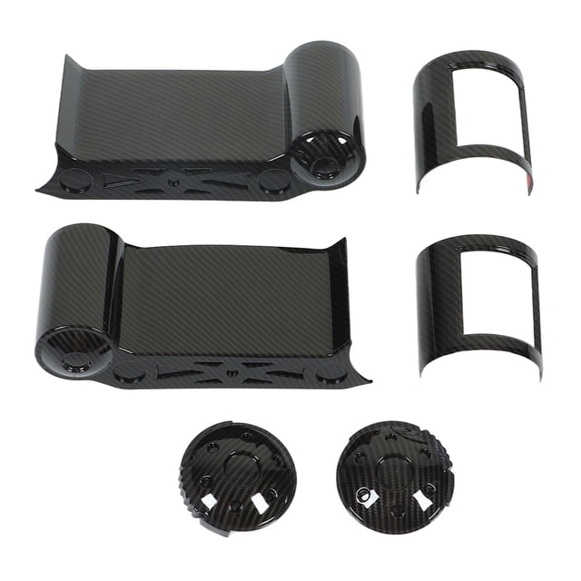 Car Side Vent Outlet Trim Carbon Fiber Style Replacement for FJ CRUISER XJ10 2007‑2021
