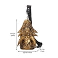 thumbnail image 3 of Jiibva 3D Dragon Head Crossbody Bag Vintage Casual Shoulder Bag Fashion Zipper Shoulder Bags Universal Handbags Purse, 3 of 7