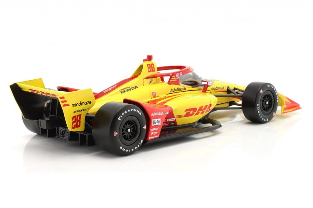 Amazon.com: Greenlight Dallara IndyCar #28 Romain Grosjean