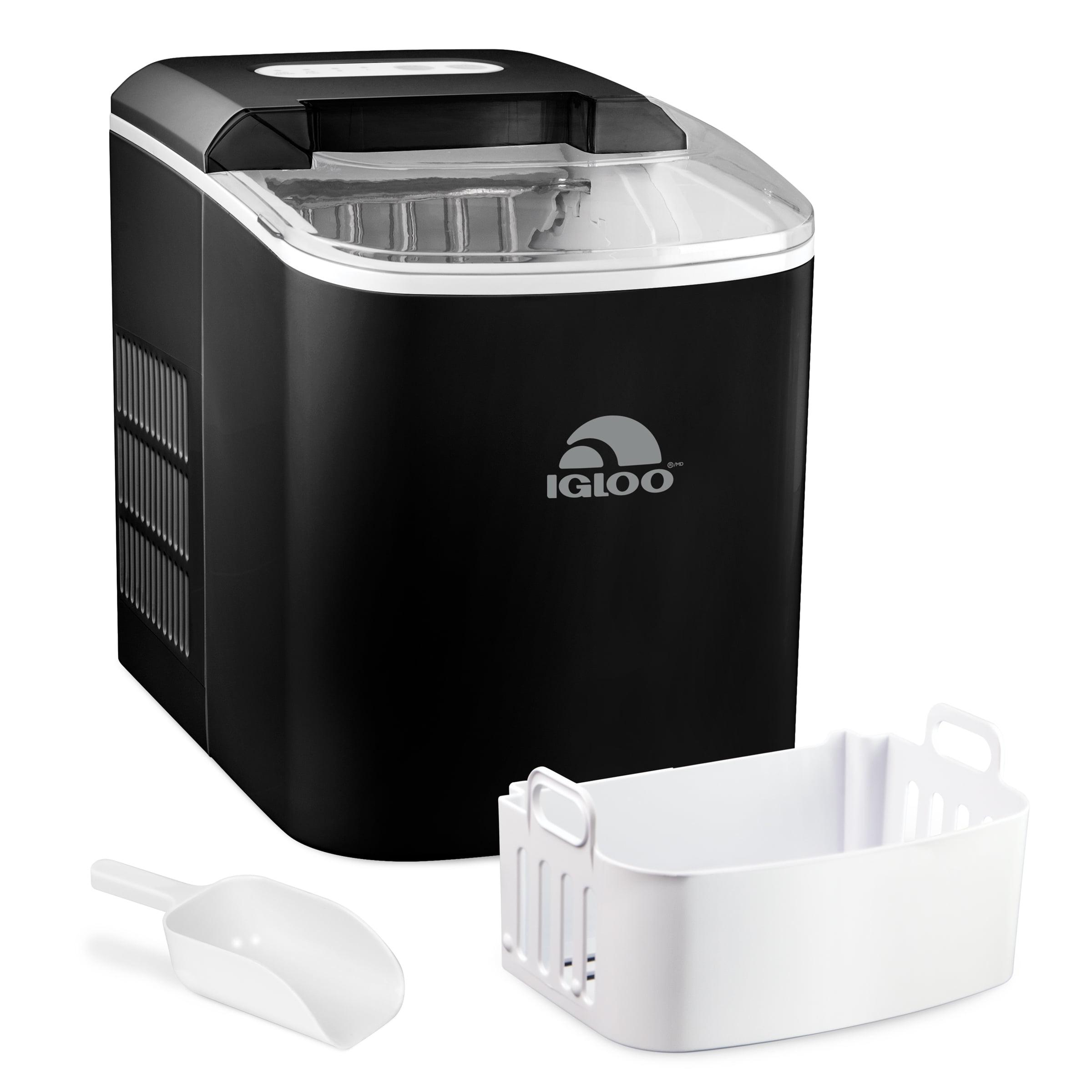 Igloo ICEB26BK Ice Cube Maker, Black