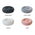 thumbnail image 3 of Soft Plush Round Pet Bed Cat Soft Bed Cat Bed for Cats Small Dogs, 3 of 8