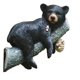 thumbnail image 1 of Simulation Animal Ornaments Black Bear Hugging Tree Statue Courtyard Outdoor Decoration Simulation G, 1 of 5