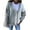 Women Gray Cardigan, variant on HAPIMO Womens Sweaters Fall Fashion Long Sleeve Knit Cardigan Button V-Neck Casual Jumper Pullover Sweaters for Women Khaki M
