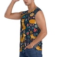 thumbnail image 3 of Disketp Colorful Fox Sleeveless Tshirts For Men, Muscle Shirts For Men Dry Fit Tank Top-Xx-Large, 3 of 8