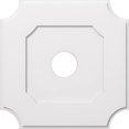 thumbnail image 2 of Ekena Millwork CMP30LE-06000 30 in. OD x 6 in. ID Square Locke Architectural Grade PVC Contemporary Ceiling Medallion, 2 of 3