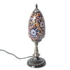 Shop LC Handmade Crystal Ball Turkish Glass Mosaic Egg Shape Table Lamp with Bronze Base Home Decorations Desk D?cor