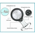 thumbnail image 5 of Giant Magnifying Glass With Led Light - Hands Free Reading - (neck And Desk), 5 of 5