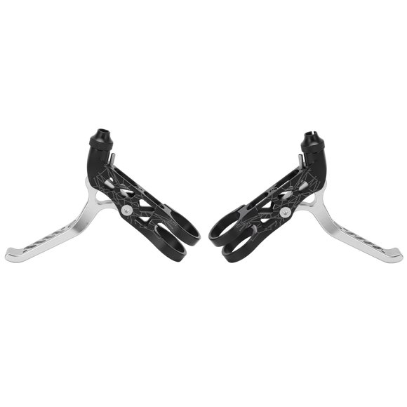MEIJUN 1Pair Bike Brake Levers Aluminum Alloy Bicycle Brake Handle for Brompton 3sixty Mountain BikeSilver