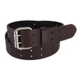 thumbnail image 1 of Dickies  Leather Two Hole Double Prong Bridle Belt (Men's), 1 of 3