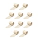 thumbnail image 1 of Matsuzay 1 rollo de accesorios de ropa para decoración de bodas, manualidades sencillas y bonitas, cinta para ropa Natural cómoda, blanco Type1 NO1, 1 of 6
