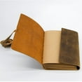 Leather Journal for women and men embossed 8 x 6 inch Handmade Lined ...