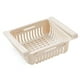 thumbnail image 1 of Caja de almacenamiento de refrigerador extraíble | Estante de cajón organizador de alimentos | Rejilla escurridora de plástico ajustable | Se extiende 20,5-28,5 cm | Organizador de fregadero de, 1 of 3