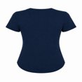 thumbnail image 2 of Playera Simply Basic para Mujer, Manga Corta Escote Redondo Marino Talla EG, 2 of 4