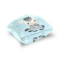 thumbnail image 5 of Cute Cartoon Zebra Stars Throw Pillow Covers Pillowcases 18 x 18 Inch Home Decor 2 Packs for Bedroom Sofa, 5 of 6